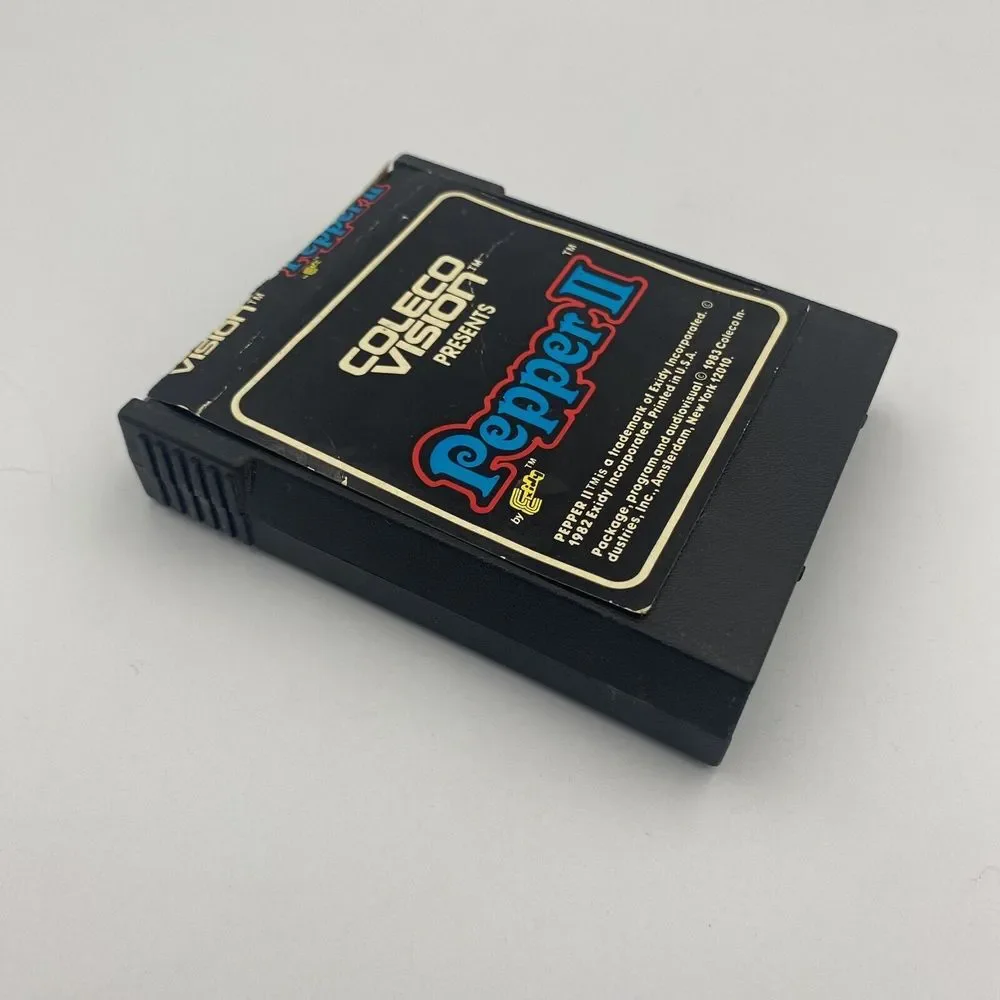 Pepper II ColecoVision Video‎ Game Cart Only 1983
